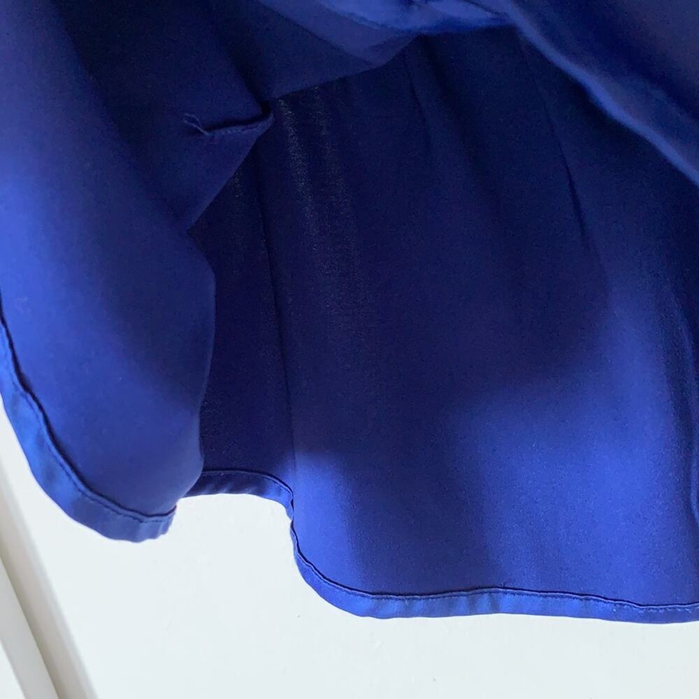 H&M blue button down blouse - Picture 8 of 11